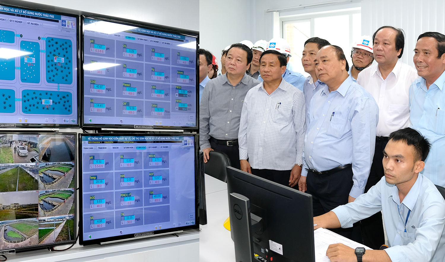 Thủ[-]tướng[-]thị[-]sát[-]hoạt[-]động,[-]làm[-]việc[-]với[-]Formosa[-]Hà[-]Tĩnh